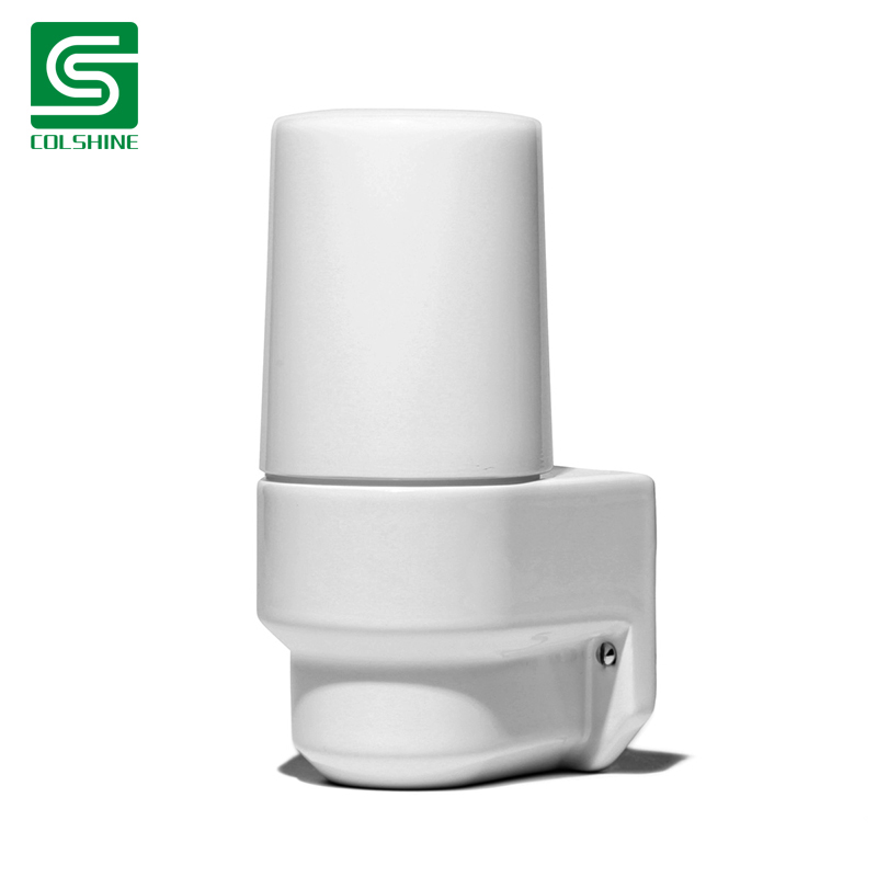 E14 Ceramic Sauna Light Fixture with Glass Dome Ceramic Base IP54 Waterproof for Sauna Rooms