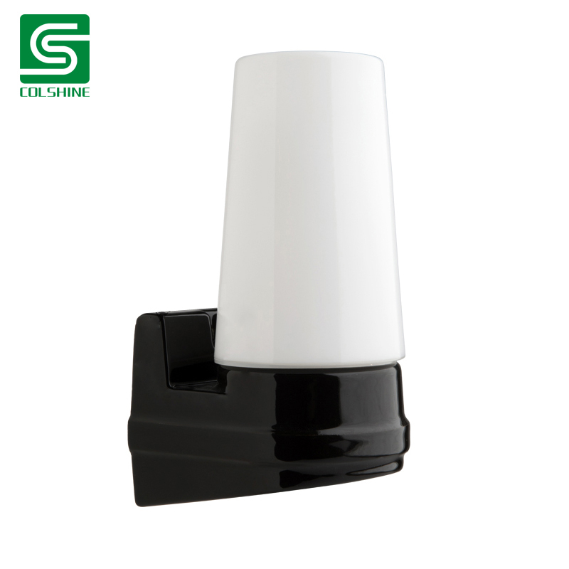 Porcelain Sauna Light Fixture Ceramic Lamp Base for Waterproof Sauna Room Lighting