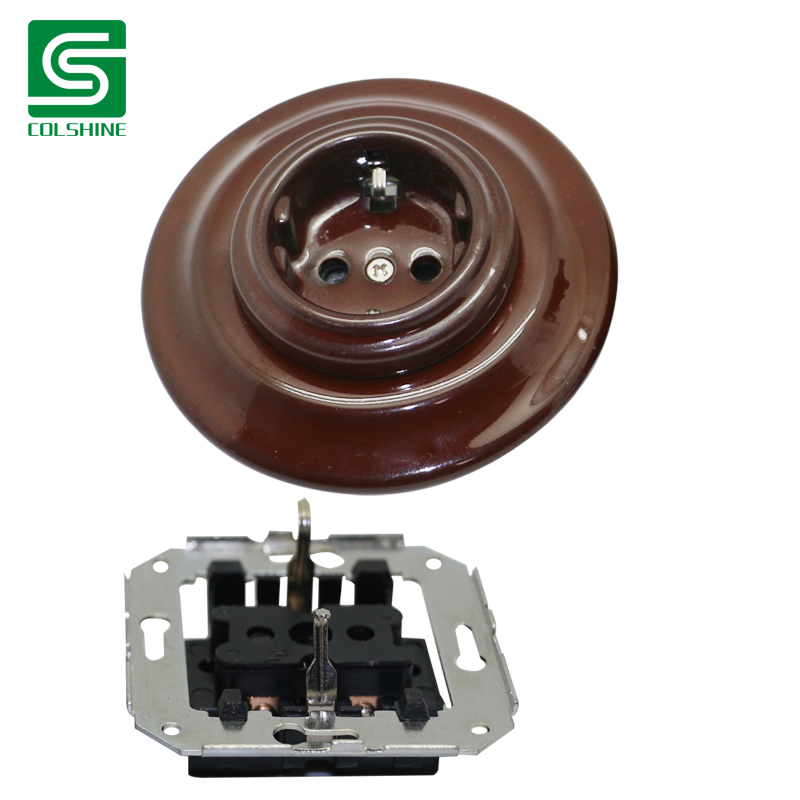 Porcelain Wall Sockets Designed for Stylish Living Spaces