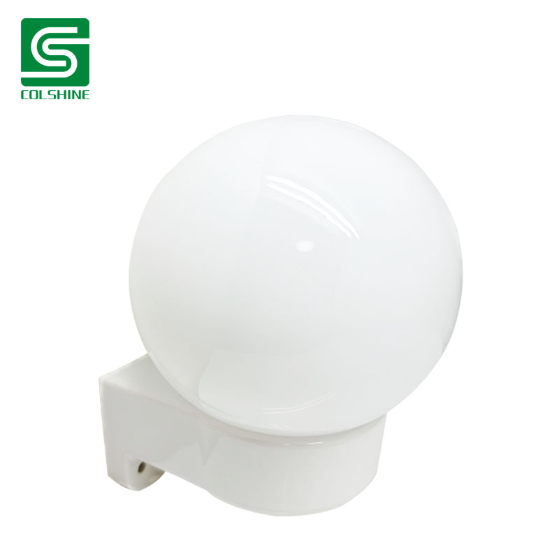 Colshine IP54 Ceramic Sauna Ceiling Lamp – Glass Globe Fixture for Steam Room & Sauna Use